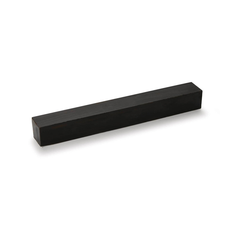 Gaboon Ebony Wood Turning Stock - Thickness:1-1/2" - Width:1-1/2" - Length:12"